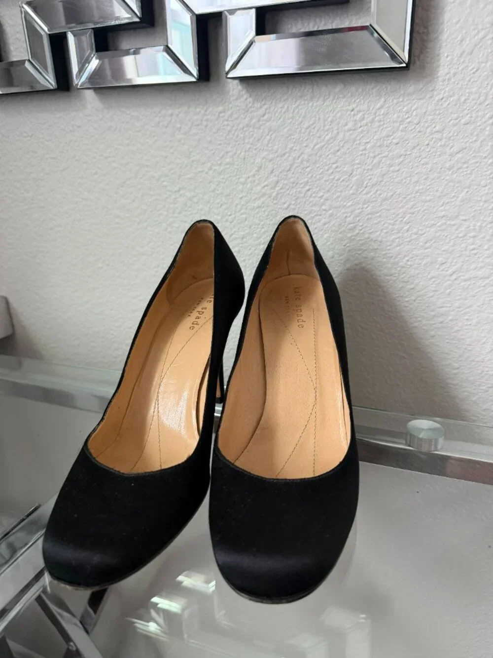 Kate Spade Heels Size 6- Black